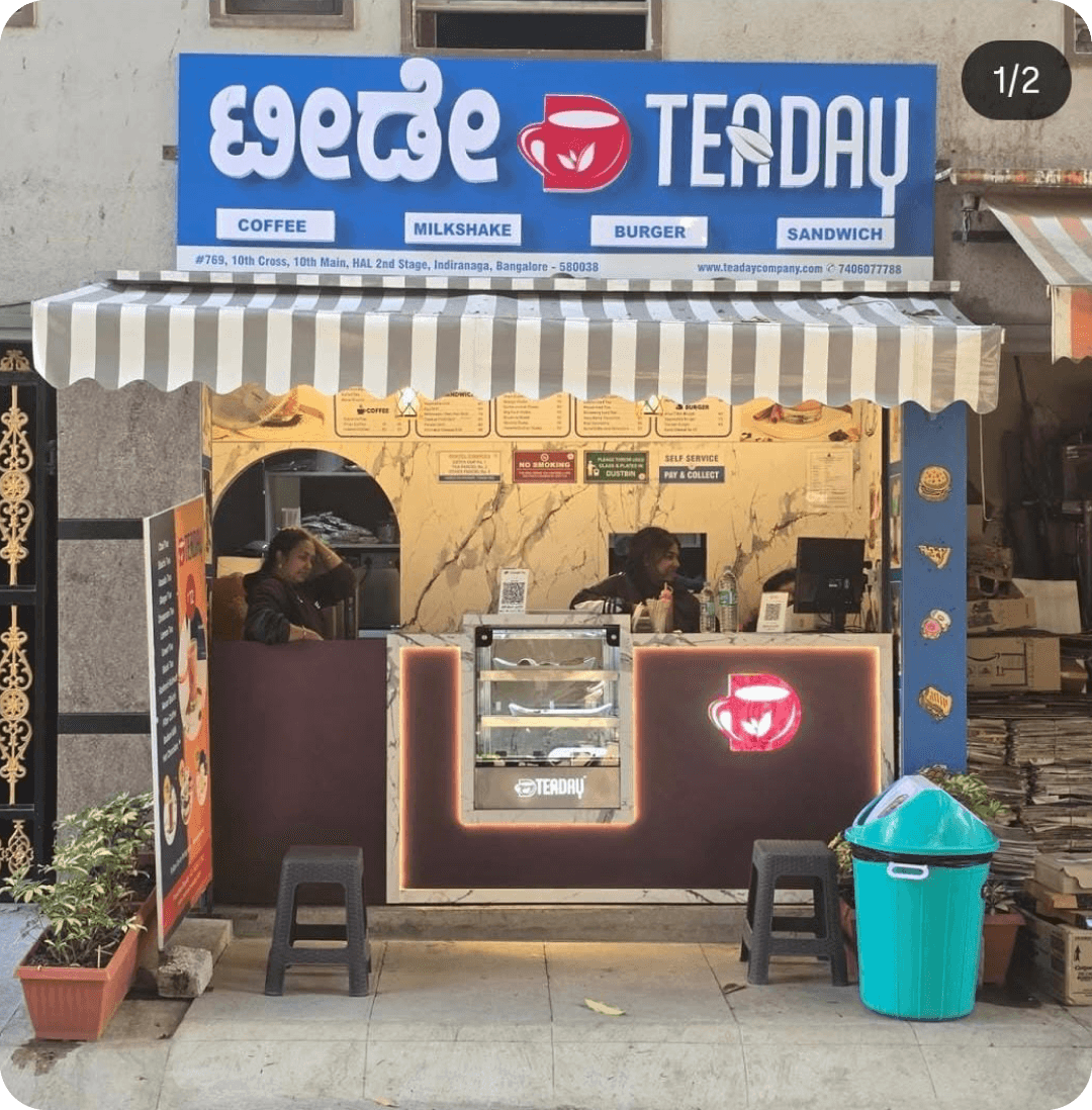 Small Outlet / Kiosk setup preview